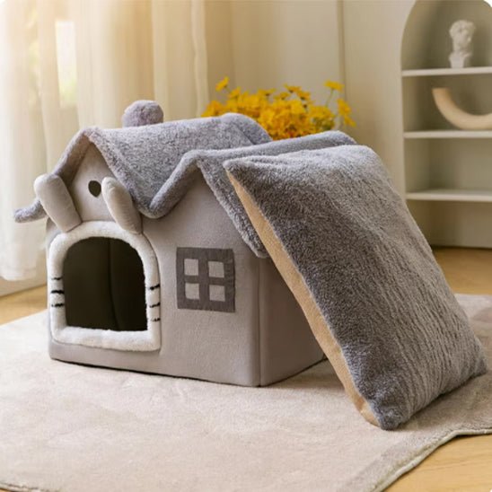 Panier pour chat | Élégance Cosy - Bien - être du chat