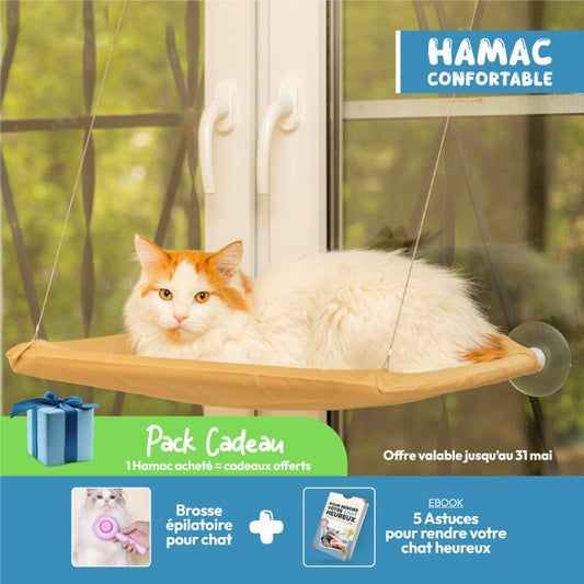 CatHammock™ | Hamac confortable pour chat - Bien-être du chat