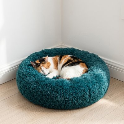 Coussin Chat vert confort thermique optimal