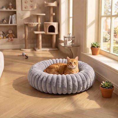 Coussin pour Chat gris intemporel