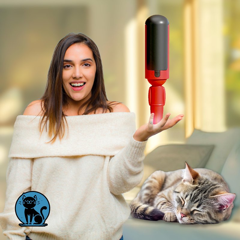 LintRoller ™ | Rouleau anti-peluches pour chat - Bien-être du chat