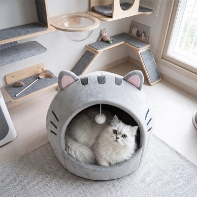 Niche pour Chat | Confort Design - Bien-être du chat