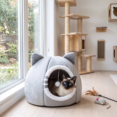 Niche pour Chat | Douillette Design - Bien-être du chat