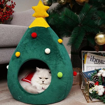 Niche pour Chat sapin