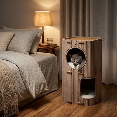 Niche pour  chat sommeil paisible