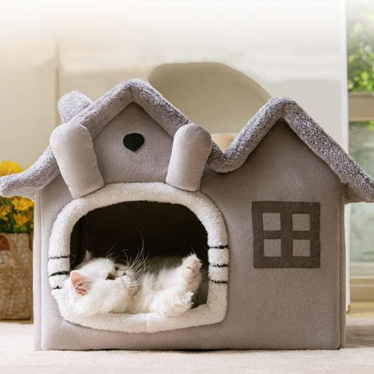 Panier pour chat | Élégance Cosy - Bien - être du chat